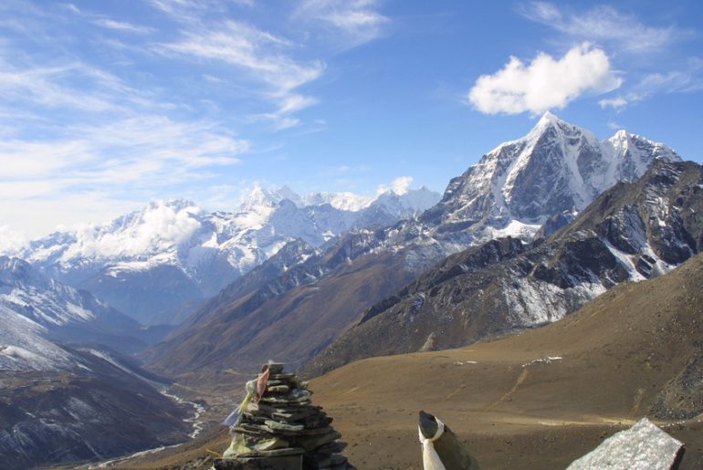 Everest Base Camp Trek, Sicht auf das Khumbu - Tal